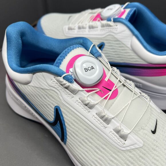 NIKE AIR ZOOM INFINITY TOUR NEXT% BOA WHITE BLUE PINK DJ5590-100 Men Size 8 NEW - Picture 9 of 13